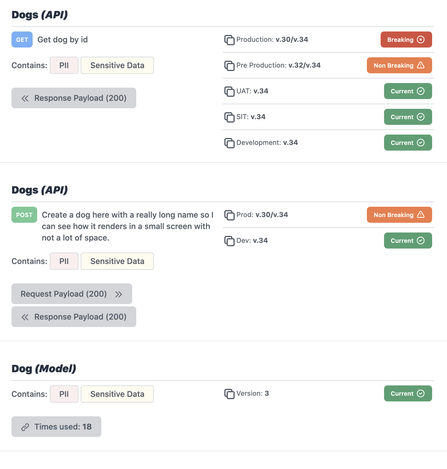 Inbox user interface